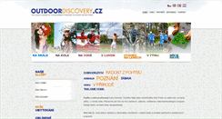 Desktop Screenshot of outdoordiscovery.cz
