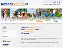 Tablet Screenshot of outdoordiscovery.cz